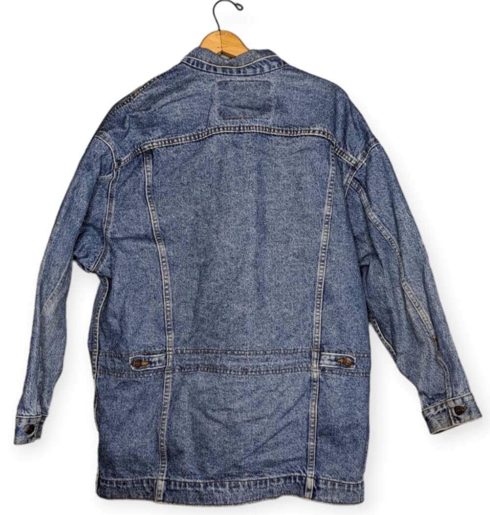 Levi Stauss Denim Jacket 70596 4891 Size Large See Description - Picture 8 of 16